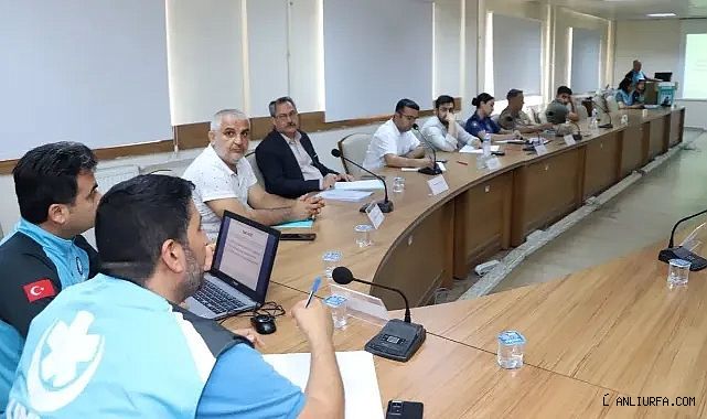 Şanlıurfa'da masa başı tatbikat başarıyla gerçekleştirildi!