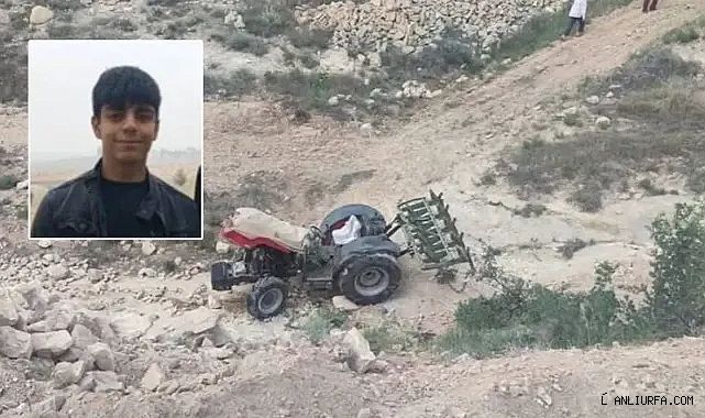 Şanlıurfa'da traktör devrildi! 18 yaşındaki genç hayatını kaybetti!