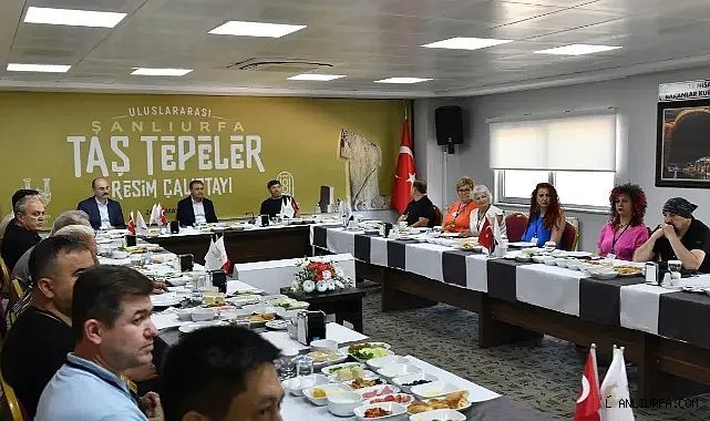 Şanlıurfa ev sahipliği yaptı! Taş Tepeler Resim Çalıştayı başladı!