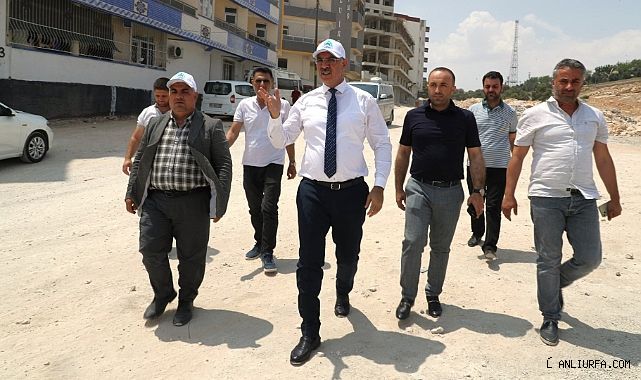 Başkan Mehmet Kuş Osmanlı Mahallesi'nde İncelemelerde Bulundu