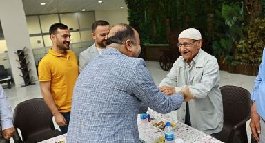 Karaköprü'de 'babalar' buluştu