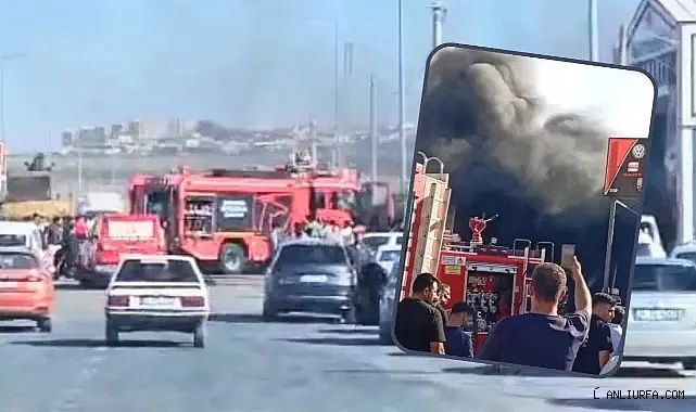 Urfa'da yine iş yeri yangını