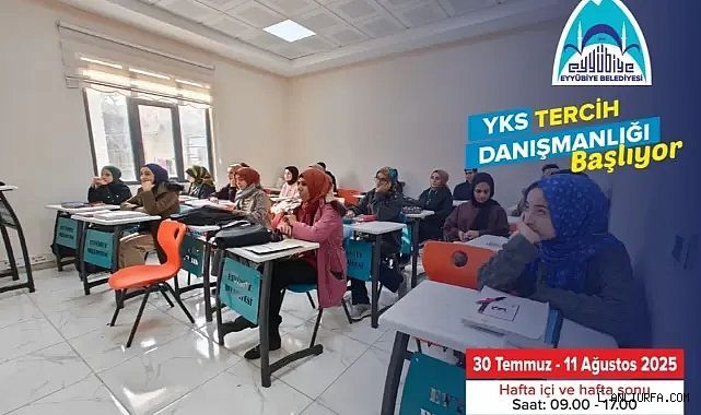 Eyyübiye Belediyesi'nden Gençlere YKS Tercih Desteği