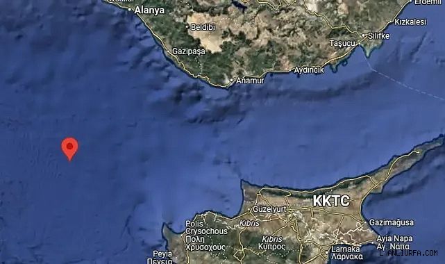 Kandilli duyurdu! Akdeniz'de deprem oldu!