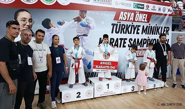 Şanlıurfalı sporcu Türkiye ikincisi oldu!