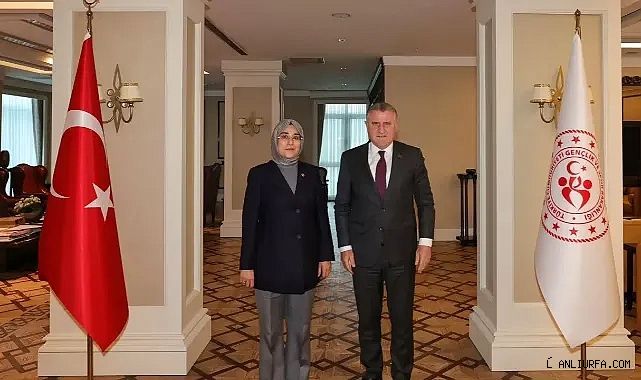 Vekil Yazmacı, Bak'la görüştü! Şanlıurfa Güneşin Çocukları için destek istedi!