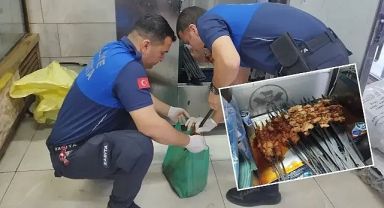 Haliliye'de lokantalarda denetim! Bozuk etlere el konuldu!