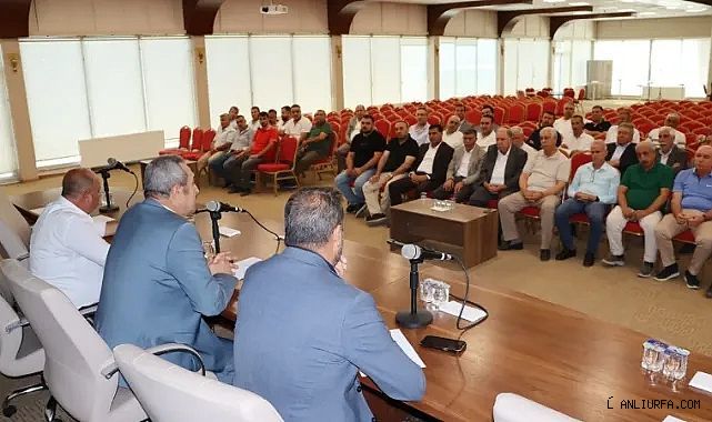 Pamuk sektörü temsilcileri Şanlıurfa'da buluştu