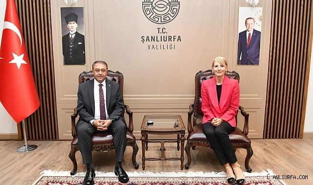 Şanlıurfa'da Kültür Köprüsü: Büyükelçi Jill Morris Valilikte