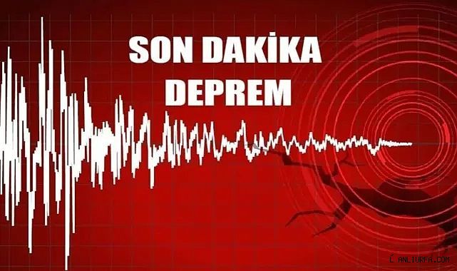 Urfa'da da hissedildi! Komşuda deprem!