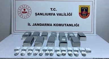 Urfa'da gümrük kaçağı telefonlar ele geçirildi!