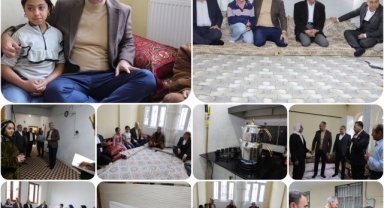 Eyyübiye'de Doğalgaz Sevinci: Başkan Kuş Aileleri Ziyaret Etti