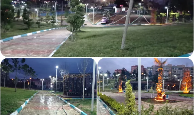 Eyyübiye'de Park Bakım ve Temizlik Çalışmaları Devam Ediyor