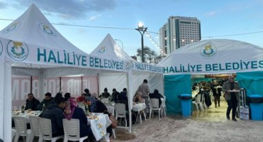 Haliliye Belediyesi İftar Çadırında Hemşehrileriyle Buluştu