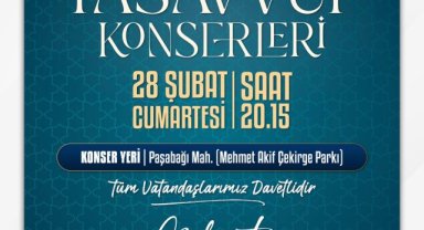 Haliliye'de Tasavvuf Konseri Düzenleniyor