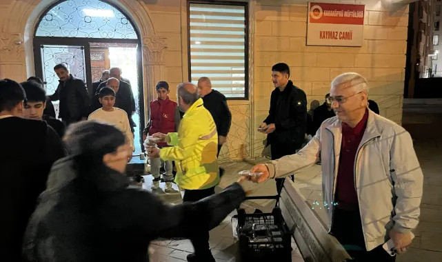Karaköprü'de Ramazan Etkinlikleri: Başkan Vekili Kama ve Yardımcıları Vatandaşlarla Buluştu