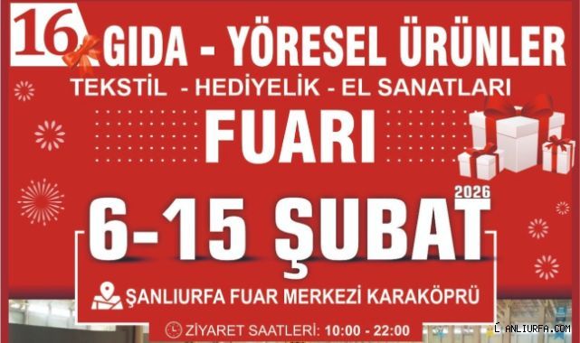 Türkiye'nin En Büyük Yöresel Ürünler Fuarı Şanlıurfa'da Açıldı