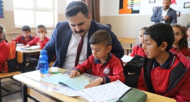 Viranşehir Kaymakamı Kemal Ülkü Çalıcak İlkokulu'nu Ziyaret Etti