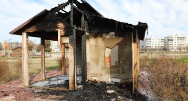 Viranşehir'de Park Yangını Kontrol Altına Alındı