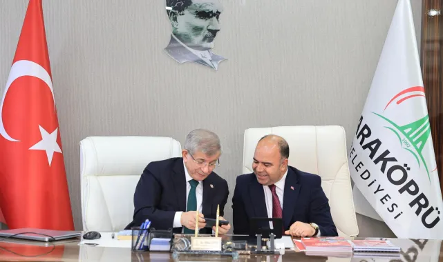 Ahmet Davutoğlu ve Nihat Çiftçi'den Şanlıurfa'nın Kalkınması İçin Görüşme