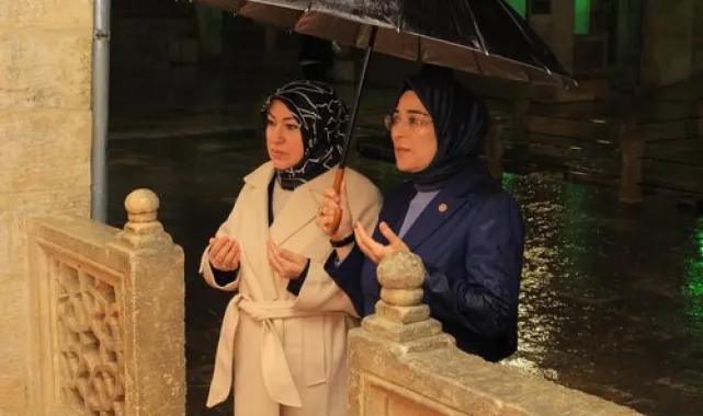 AK Partili Vekiller ve Kadın Kolları Yöneticileri Balıklıgöl'de Buluştu