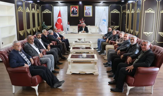 Ceylanpınar Belediye Eşbaşkan Vekili Halil Gezici'den Ziyaretçi Kabulü