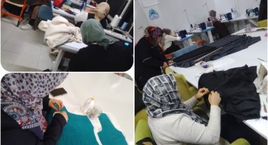 Eyyübiye'de Hanımlar Otağı'nda Dikiş, Nakış ve Örgü Kursları Devam Ediyor