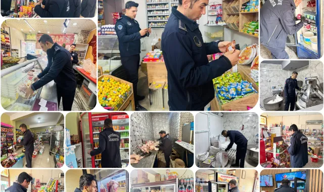 Eyyübiye'de İş Yerlerine Yönelik Kapsamlı Denetimler Devam Ediyor