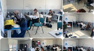 Eyyübiye'de Kadınlara Meslek Kazandıran Kurslar Devam Ediyor