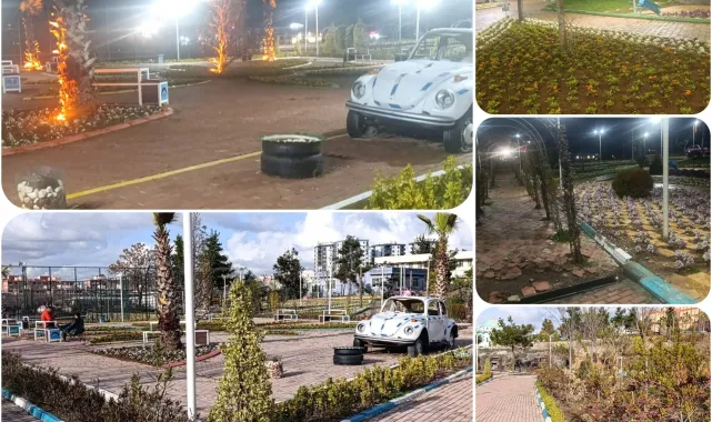 Eyyübiye'de Parklarda Çalışmalar Devam Ediyor