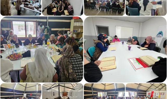 Eyyübiye'de Ramazan Etkinlikleri Tamamlandı: Hatim Duası ve Bayram Hediyeleri Dağıtıldı