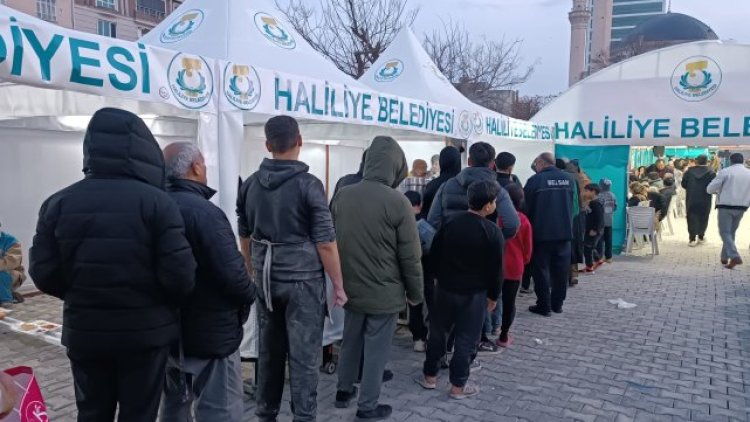 Haliliye Belediyesi İftar Çadırında Hemşehrilerle Buluşuyor