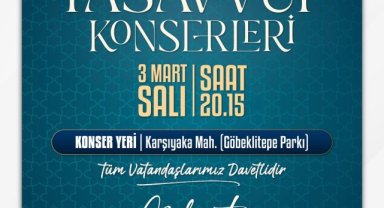 Haliliye'de Gönüllere Dokunan Tasavvuf Konseri Düzenleniyor