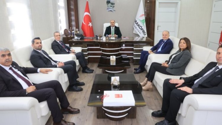 Karaköprü Belediye Başkanı Nihat Çiftçi'den Önemli Ziyaret