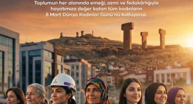 Karaköprü Belediyesi'nden Kadınlar Günü Kutlaması