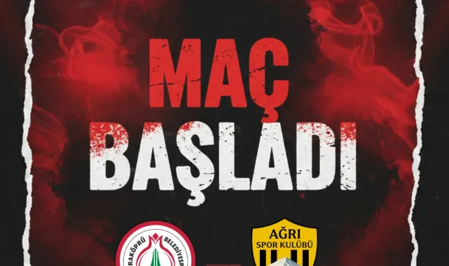 Karaköprü Belediyespor Maça Başladı