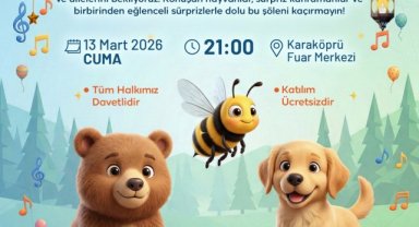 Karaköprü'den Çocuklara Özel 'Eğlence Ormanı' Etkinliği