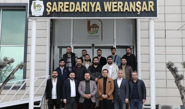 Mimarlar Odası Şanlıurfa Şubesi Viranşehir Belediyesini Ziyaret Etti