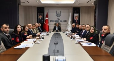 Şanlıurfa'da 112 Acil Çağrı Merkezi Değerlendirme Toplantısı Yapıldı