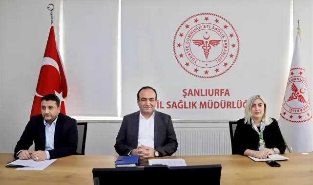 Şanlıurfa'da Sağlıkta İzleme ve Değerlendirme Sistemi Toplantısı Yapıldı