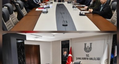 Şanlıurfa'da Yatırım ve Proje Çalışmaları Vali Hasan Şıldak Başkanlığında Değerlendirildi