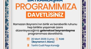 Siverek'te Bayramlaşma Programı Tarihi Cudi Paşa Konağı'nda Düzenleniyor