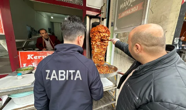 Siverek'te Halk Sağlığı İçin Döner İşletmelerine Hijyen Denetimi