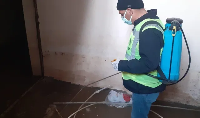 Siverek'te Halk Sağlığı İçin Sivrisinek Larvalarına Karşı İlaçlama Çalışması