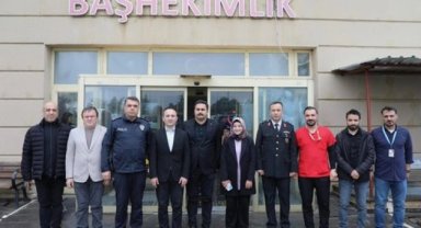 Viranşehir Kaymakamı ve Başhekimi Hastaları ve Sağlık Çalışanlarını Ziyaret Etti