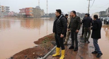 Viranşehir'de Aşırı Yağış Sonrası Su Baskınlarına Karşı Koordinasyon