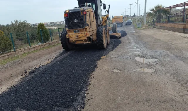 Viranşehir'de Kanar Küme Evleri Yolu Asfaltla Yenilendi
