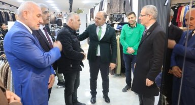 Yeniden Refah Partisi Heyeti Karaköprü Esnafını Ziyaret Etti