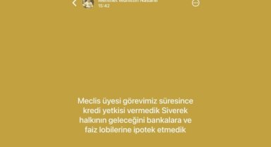 Başkan Bucak'tan Belediyenin Borç Durumu Hakkında Açıklama