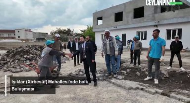 Ceylanpınar Belediyesi Kırsal Mahallelere Hizmet Götürüyor